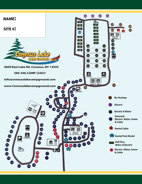 Campground Map